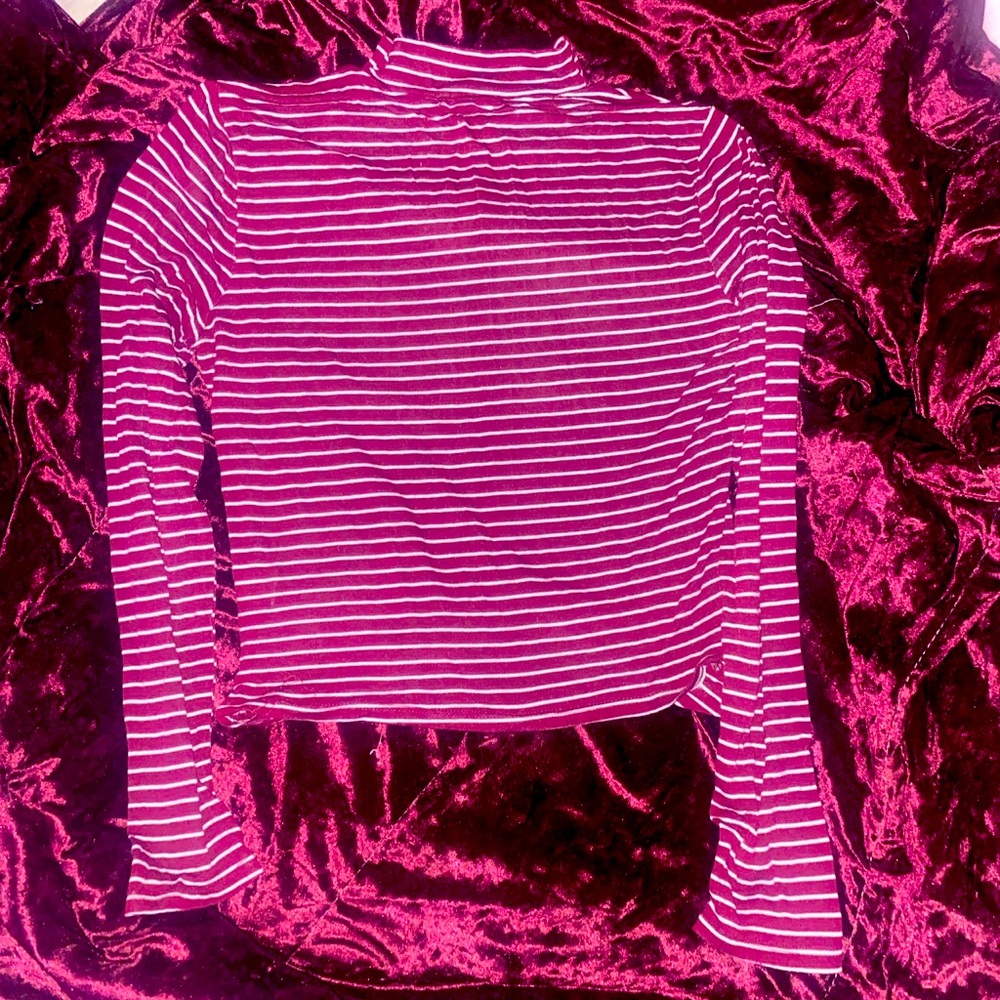 Stripped Crocker turtleneck long sleeve shirt